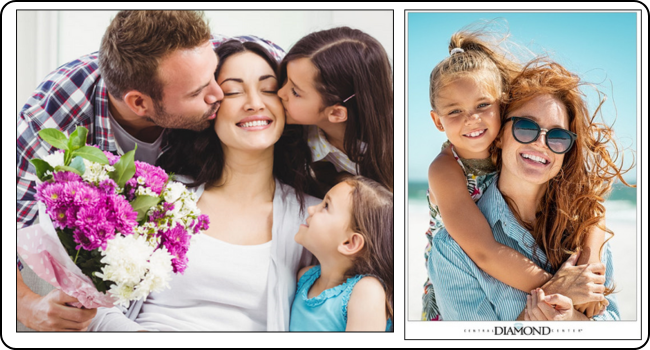 Elegant round solitaire stud earrings